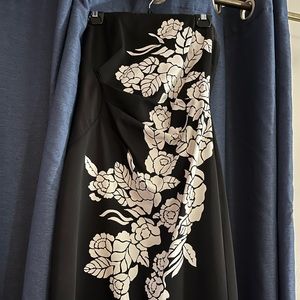 White House Black Market Strapless Dress Size 6